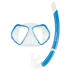 Cruz Mask snorkel Set Sea Mist